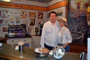 Grüne Woche 2017: Stand von Origo-Kaffee. Foto: Ulrich Horb