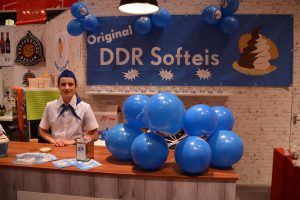 Grüne Woche 2017: Stand von DDR Softeis. Foto: Ulrich Horb